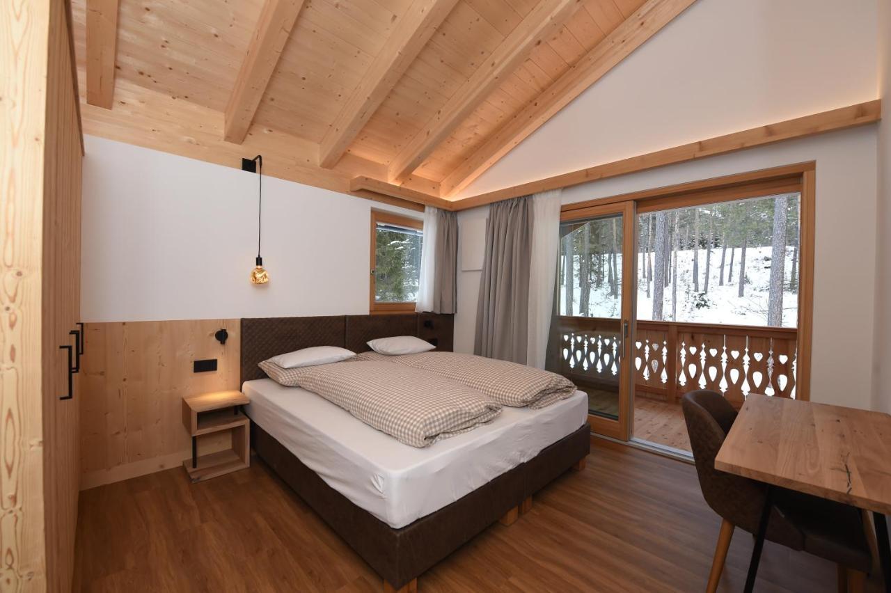 Les Ciases Chalets Dolomites San Vigilio Di Marebbe Ngoại thất bức ảnh