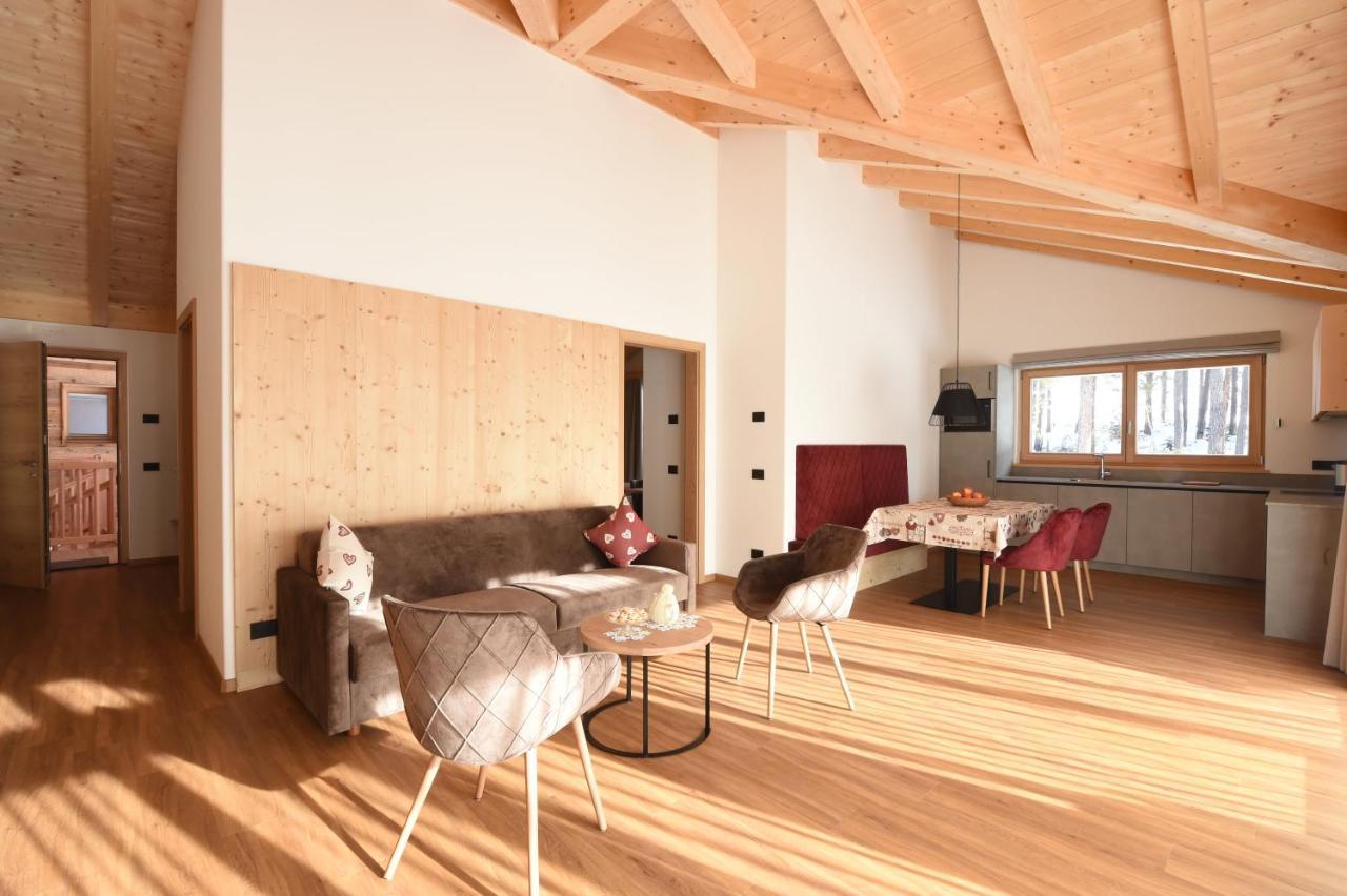 Les Ciases Chalets Dolomites San Vigilio Di Marebbe Ngoại thất bức ảnh