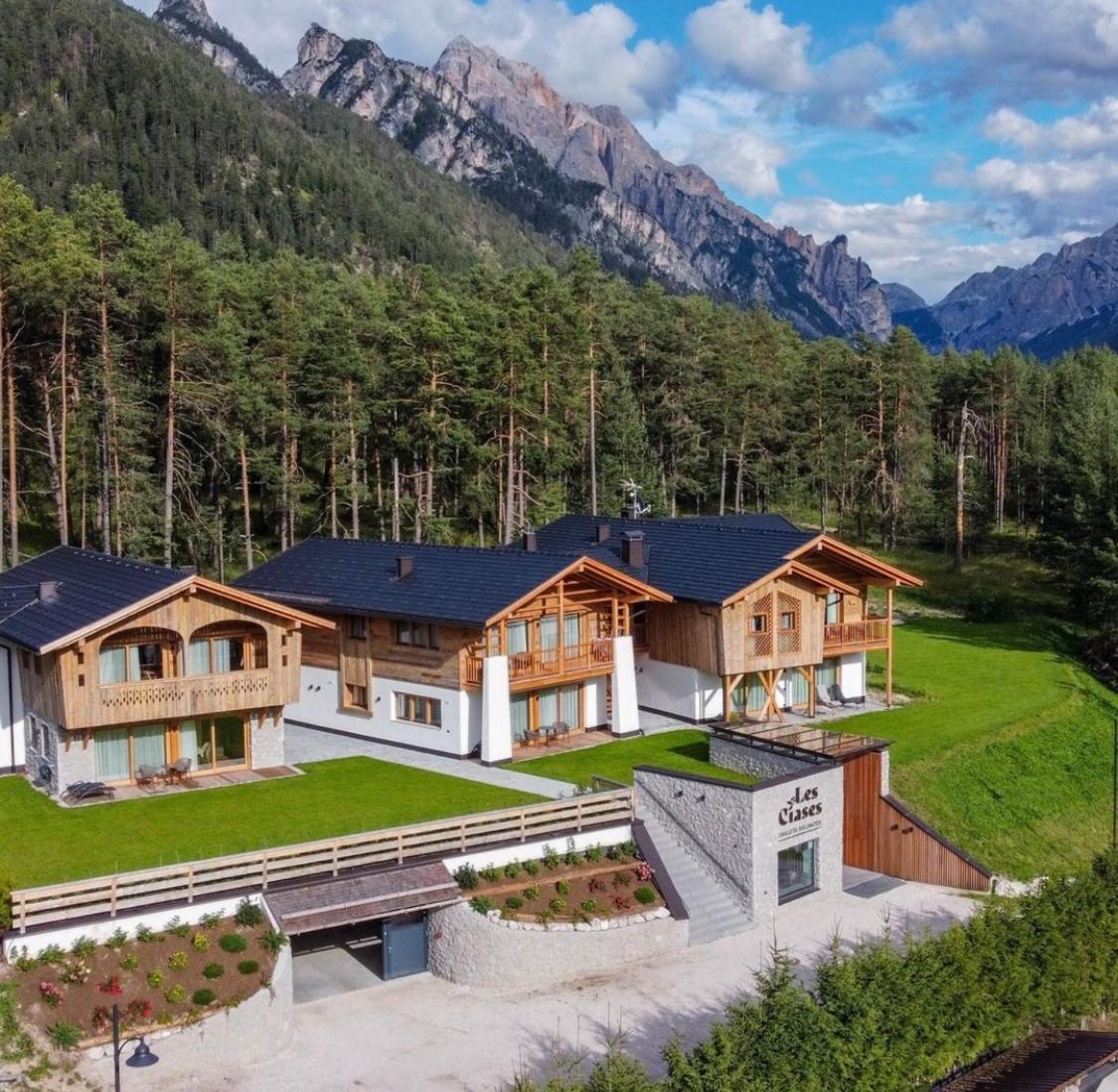 Les Ciases Chalets Dolomites San Vigilio Di Marebbe Ngoại thất bức ảnh