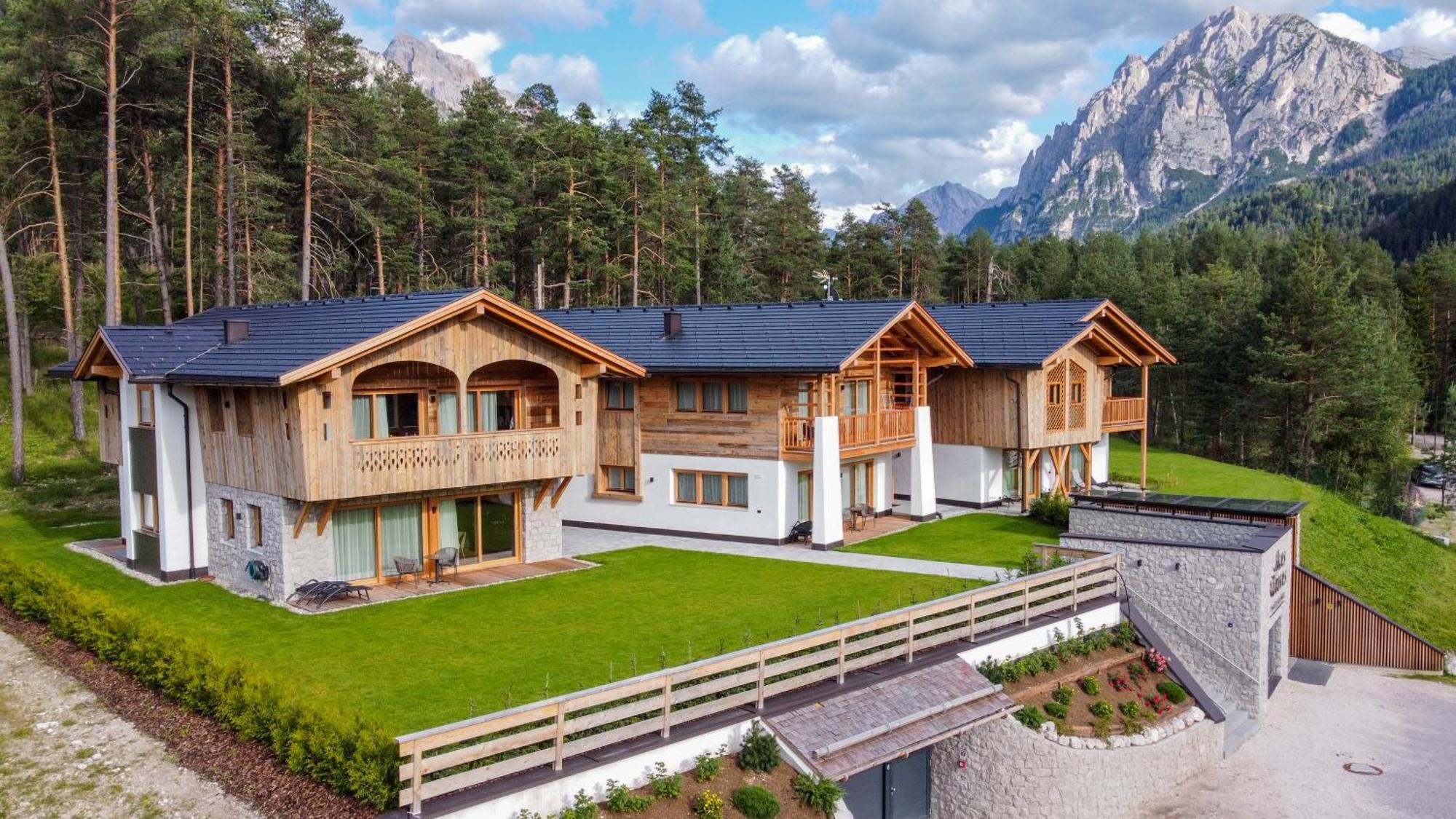 Les Ciases Chalets Dolomites San Vigilio Di Marebbe Ngoại thất bức ảnh