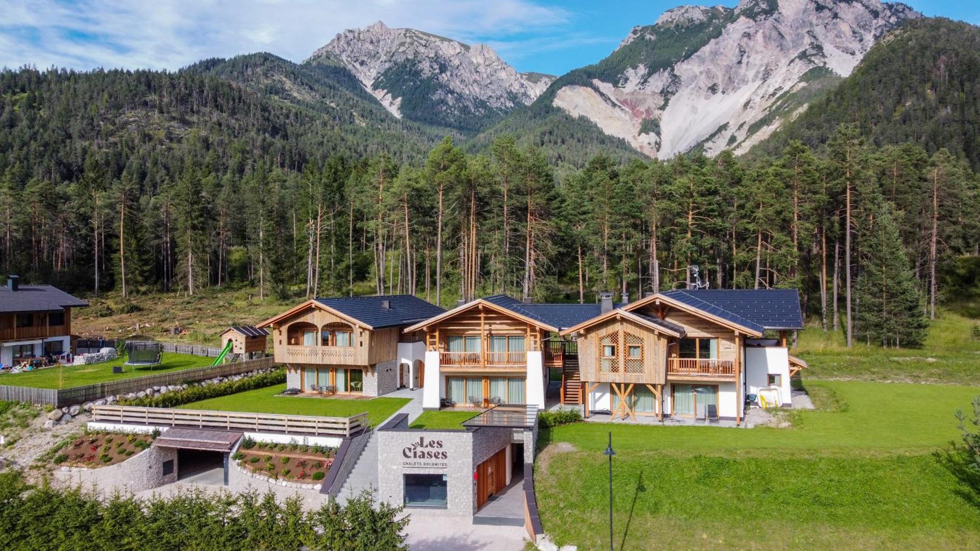 Les Ciases Chalets Dolomites San Vigilio Di Marebbe Ngoại thất bức ảnh