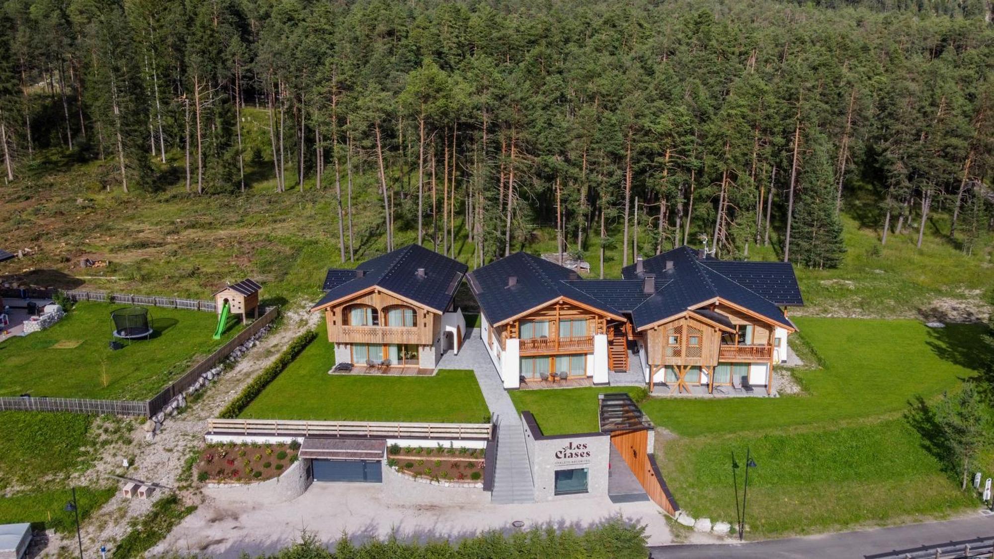 Les Ciases Chalets Dolomites San Vigilio Di Marebbe Ngoại thất bức ảnh