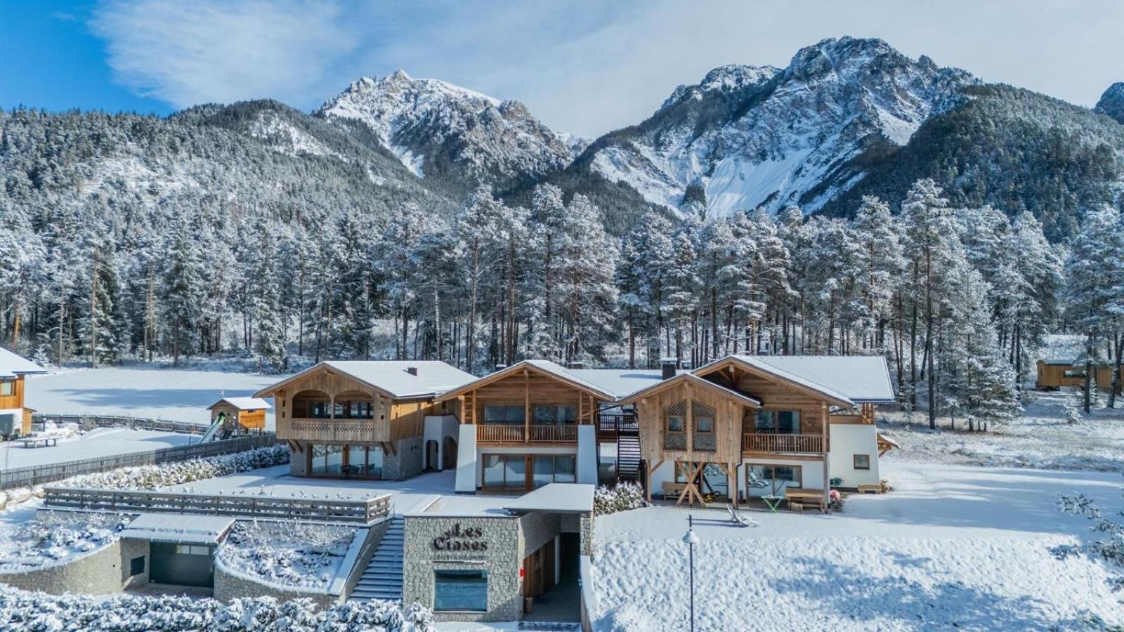 Les Ciases Chalets Dolomites San Vigilio Di Marebbe Ngoại thất bức ảnh